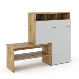 Skoskab Selena Brun 124.5 x 102 cm Vicco