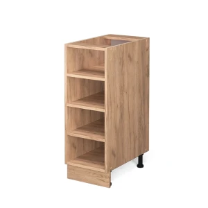 Küchenregal Fame-Line Goldkraft Eiche 30 cm ohne Arbeitsplatte livinity®