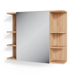 Badeværelsesskab med spejl Fynn Eg 79.6 x 64 cm Vicco