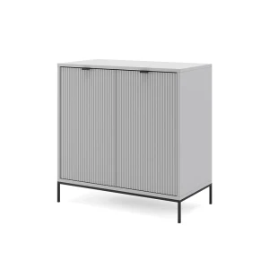 Sidebord Eliza Grå 42 x 81.2 cm med 2 døre Vicco
