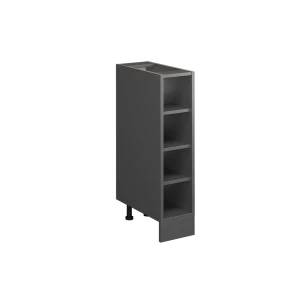Køkkenreol R-Line Antracit 20 cm uden bordplade Vicco
