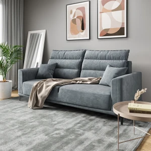 Sofa Caprioli Grau 236 cm livinity®