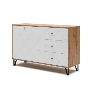 Sidebord Nizza Håndværker egetræ 40 x 78 cm Vicco