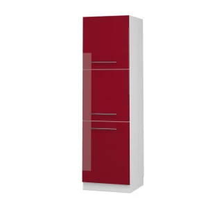 Lieden muunnoskaappi Fame-Line Bordeaux korkeakiilto 60 cm Vicco