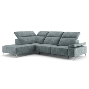 Sofa L Form James Grau 301 x 218 cm Linke Ecke Vitalispa