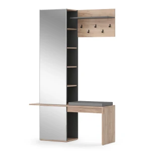 Garderobe Adeline Gold power oak 120 x 190 cm Vicco