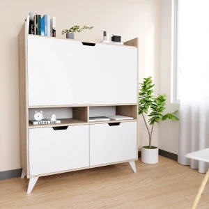 Sekretär Schreibtisch Berdi Sonoma 110 x 45 cm livinity®