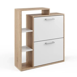 Skotipper Orlando Hvid/Sonoma 24.5 x 90 cm Vicco