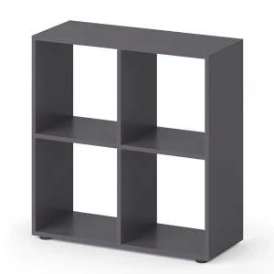 Room Divider Tetra Szary 72.6 x 72 cm Vicco