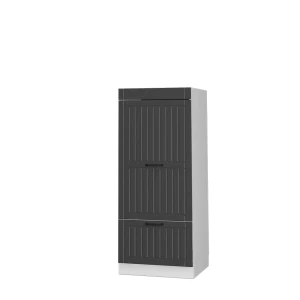 Mikrobølgeovnsskab Fame-Line Antracit landhus 60 cm Vicco