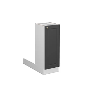 Køkkenø Fame-Line Anthrazit-Gold Landhaus 30 cm uden bordplade Vicco