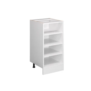 Hyldeunderskab R-Line Hvid 40 cm med åbne hylder, uden bordplade Vicco