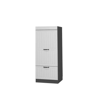 Mikrobølgeovnsskab Fame-Line Hvid landhus 60 cm Vicco