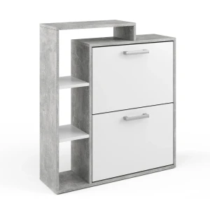 Skotipper Orlando Hvid/beton 24.5 x 90 cm Vicco