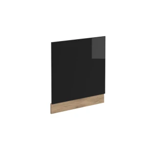 Pannello frontale R-Line Nero lucido 60 cm senza piano di lavoro Vicco