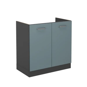 Vaskeskab R-Line Blågrå 80 cm uden bordplade Vicco