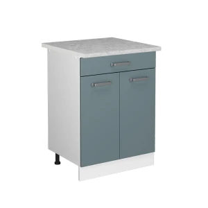 Uniwersalna jednostka bazowa R-Line Niebiesko-szary 60 cm z szufladami Vicco