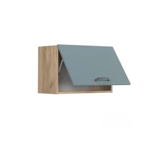 Hängeschrank R-Line Blau-Grau 60 cm Flach livinity®