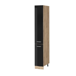 Apotekerskab R-Line Sort højglans 30 cm Vicco