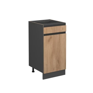 Køkkenskab R-Line Gold power oak 40 cm J-form, uden bordplade Vicco