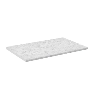 Køkkenarbejdsbordplade R-Line Hvid marmor 97 cm Vicco