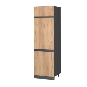 Køleskabsindbygningsskab R-Line Gold power oak 60 cm J-form Vicco