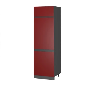 Køleskabsindbygningsskab R-Line Rød 60 cm J-form Vicco