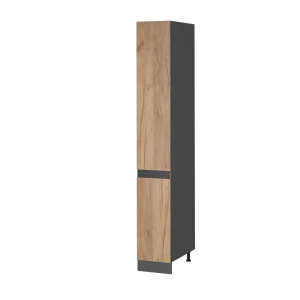 Apotekerskab R-Line Gold power oak 30 cm J-form Vicco