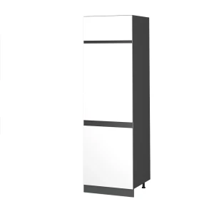 Køleskabsindbygningsskab R-Line Hvid 60 cm J-form Vicco