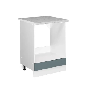 Szafka kuchenna R-Line Niebiesko-szary 60 cm , BP Marmur Vicco