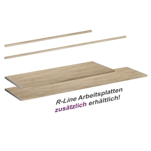 Küchenarbeitsplatte R-Line Goldkraft Eiche 160 cm livinity®