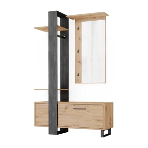Garderobe Porto Brun 120 x 192 cm Vicco