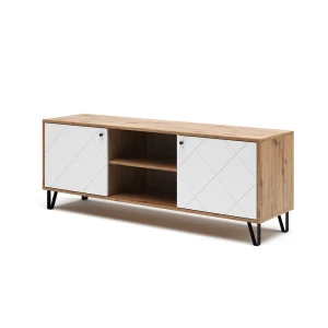 Lavt skab Nizza Håndværker egetræ 150 x 55.2 cm Vicco