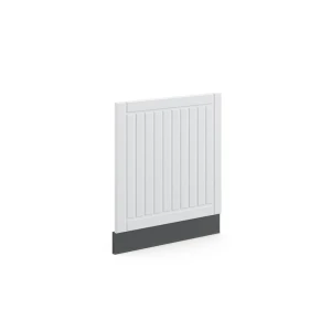 Frontplade Fame-Line Hvid landhus 60 cm uden bordplade Vicco