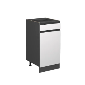 Køkkenskab R-Line Hvid 40 cm J-form, uden bordplade Vicco