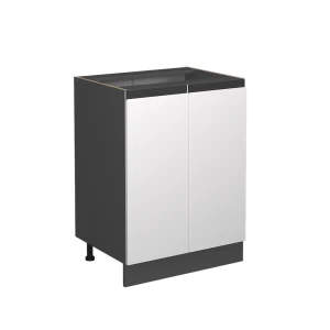 Køkkenskab R-Line Hvid 60 cm J-form, uden bordplade Vicco