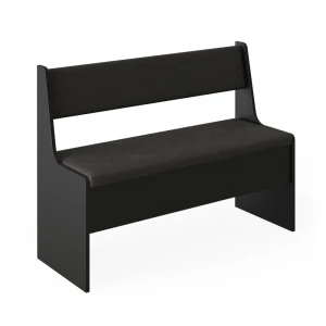 Spisestue-hjørnebænk Roman Sort 41.5 x 106.6 cm Vicco