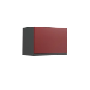 Hængeskab R-Line Rød 60 cm J-formet, flad Vicco