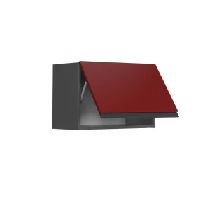 Hängeschrank R-Line Rot 60 cm J-Shape, flach livinity®