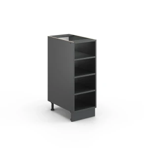 Køkkenreol Fame-Line Antracit 30 cm Uden bordplade Vicco