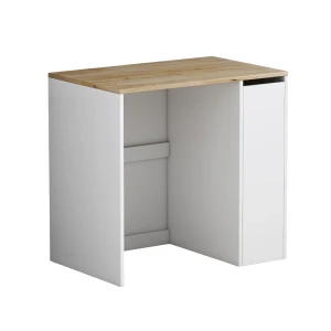 armadietto coprilavatrice Lavik Bianco 93.5 x 88.5 cm con 3 scomparti Vicco