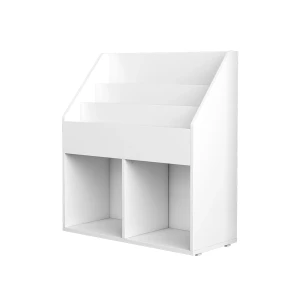 Børnereol Conny Hvid 72 x 79 cm med store hylder Vicco