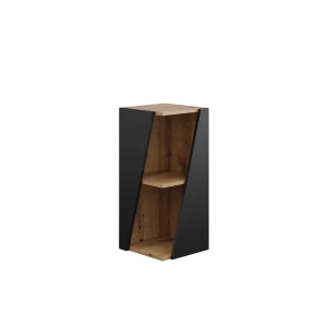 Midt skab Benno Antracit 31.6 x 70.5 cm med åbne hylder Vicco
