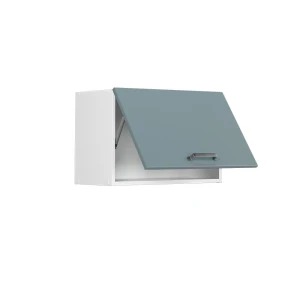 Hängeschrank R-Line Blau-Grau 60 cm Flach livinity®