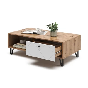 Sofabord Nizza Håndværker egetræ 110 x 60 cm Vicco