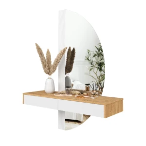 Makeupbord Melisa Hvid 120 cm med LED-belysning Vicco