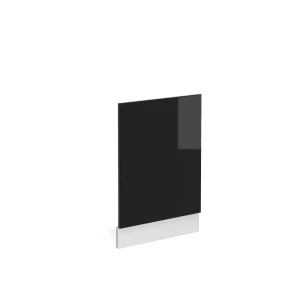 Frontblende R-Line Schwarz Hochglanz 45 cm ohne Arbeitsplatte Vicco