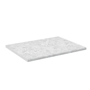 Køkkenarbejdsbordplade R-Line Hvid marmor 80 cm Vicco
