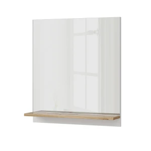 Badspiegelschrank Marelle Weiß/Artisan 60 x 67 cm mit Regal Vicco