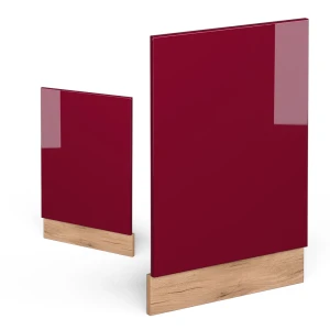 Frontblende R-Line Rot 45 cm ohne Arbeitsplatte livinity®